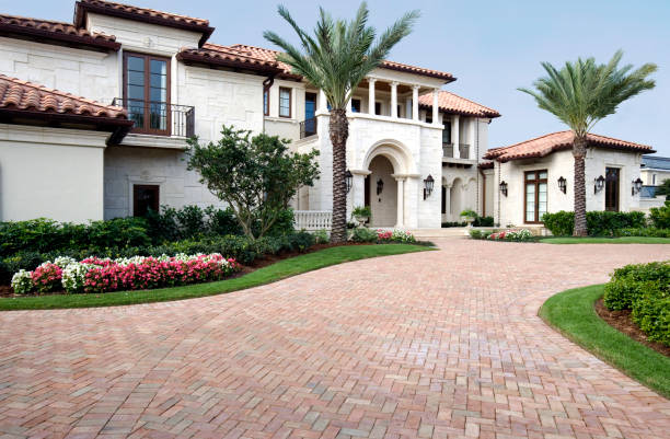 Permeable Paver Driveway in Marvin, NC